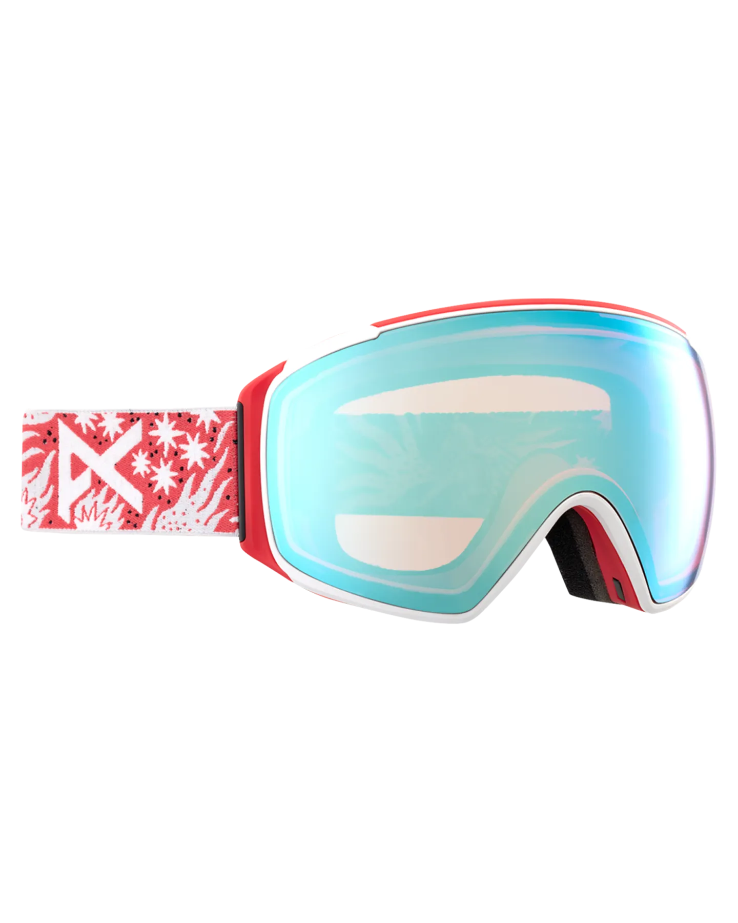 Anon M4S Toric Low Bridge Fit Snow Goggles   Bonus Lens   MFI - Joshua Noom / Perceive Variable Blue