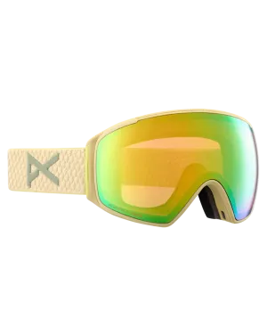 Anon M4S Toric Low Bridge Fit Snow Goggles   Bonus Lens   MFI - Mushroom / Perceive Variable Green