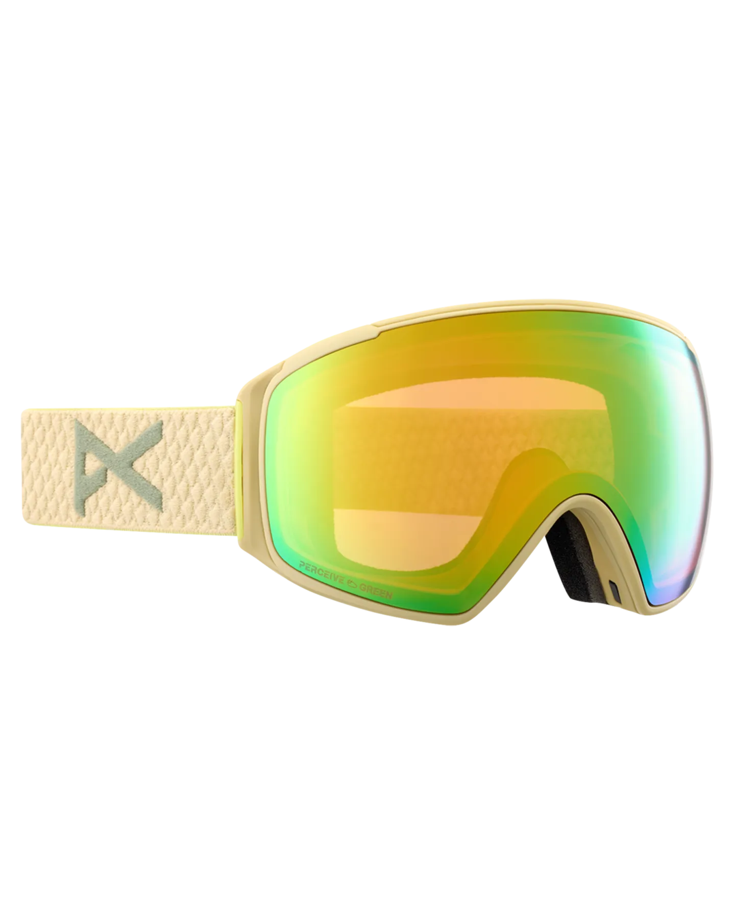 Anon M4S Toric Low Bridge Fit Snow Goggles   Bonus Lens   MFI - Mushroom / Perceive Variable Green