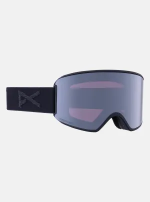 Anon WM3 Goggles & MFI Face Mask & Spare Lens Low Bridge Fit Smoke / Perceive Sunny Onyx Lens