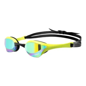 Arena Unisex Cobra Ultra Swipe Mirror Racing Goggles  - Emerald-Cyber_Lime
