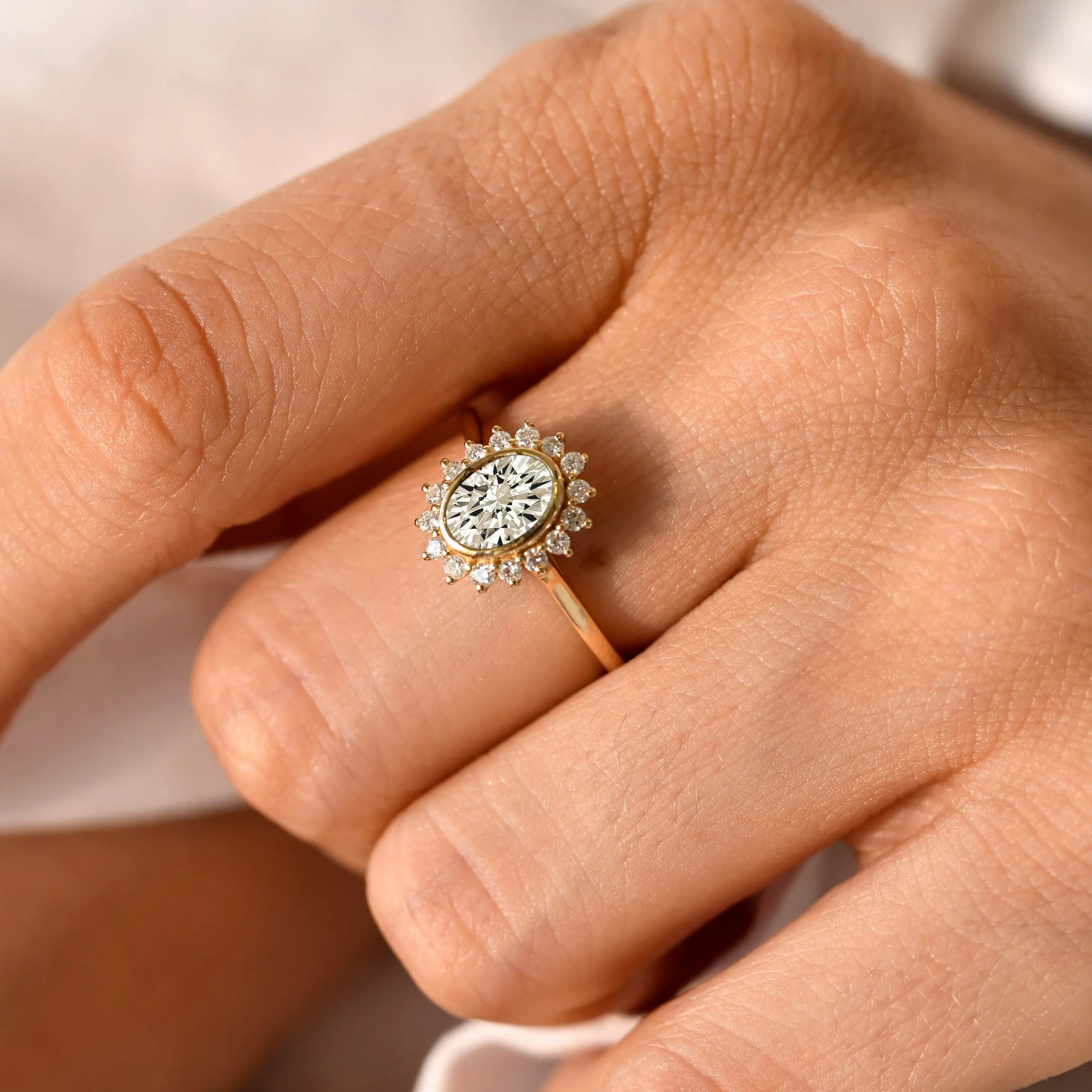 Aroma Moissanite Ring