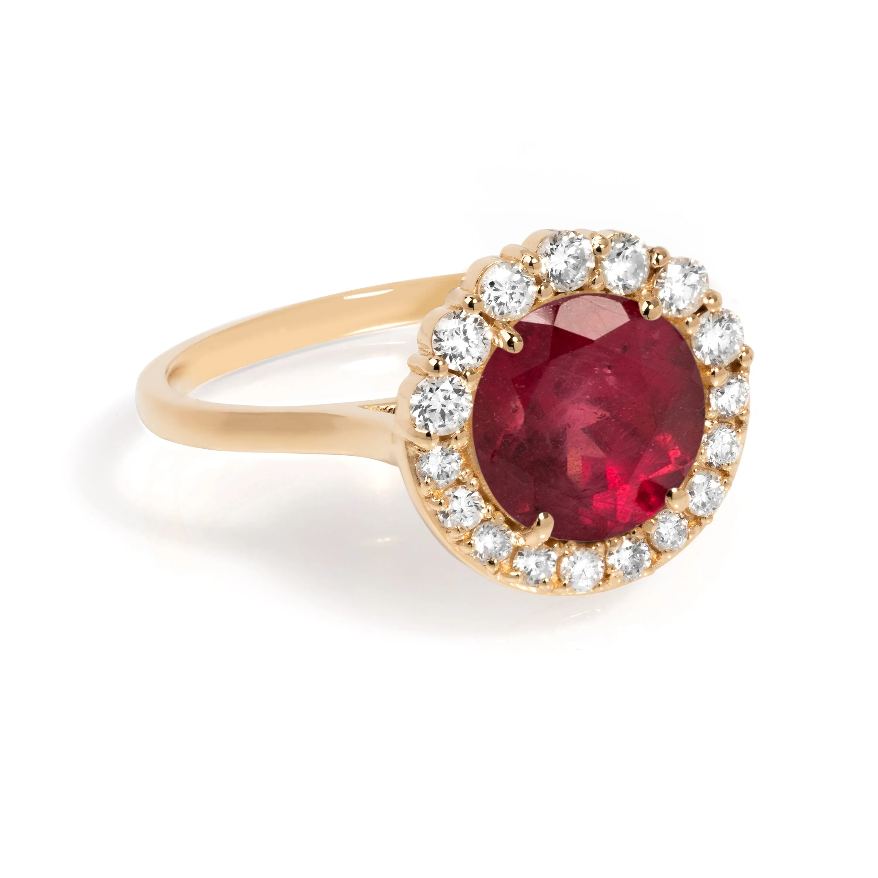 Aureola Ruby Ring