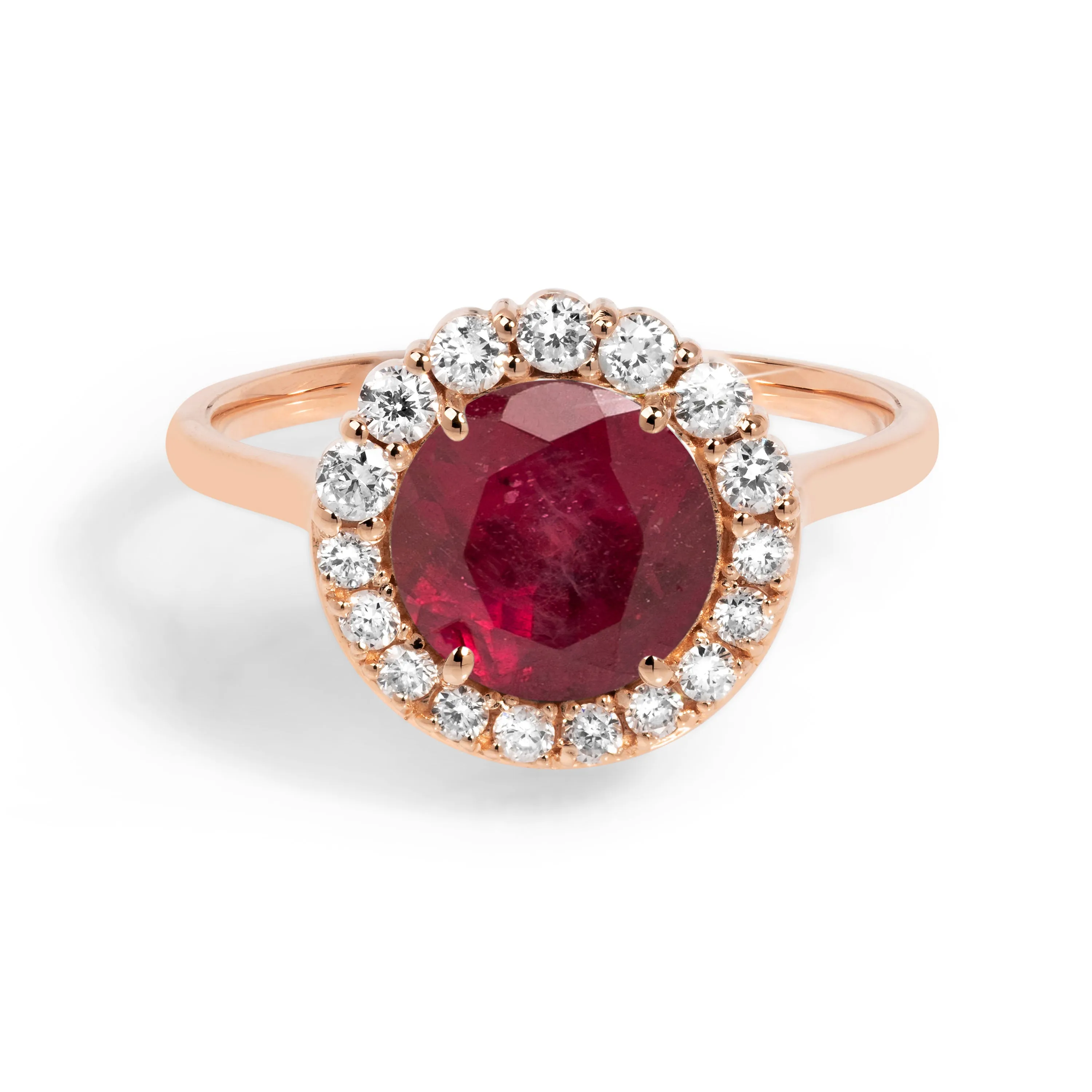 Aureola Ruby Ring