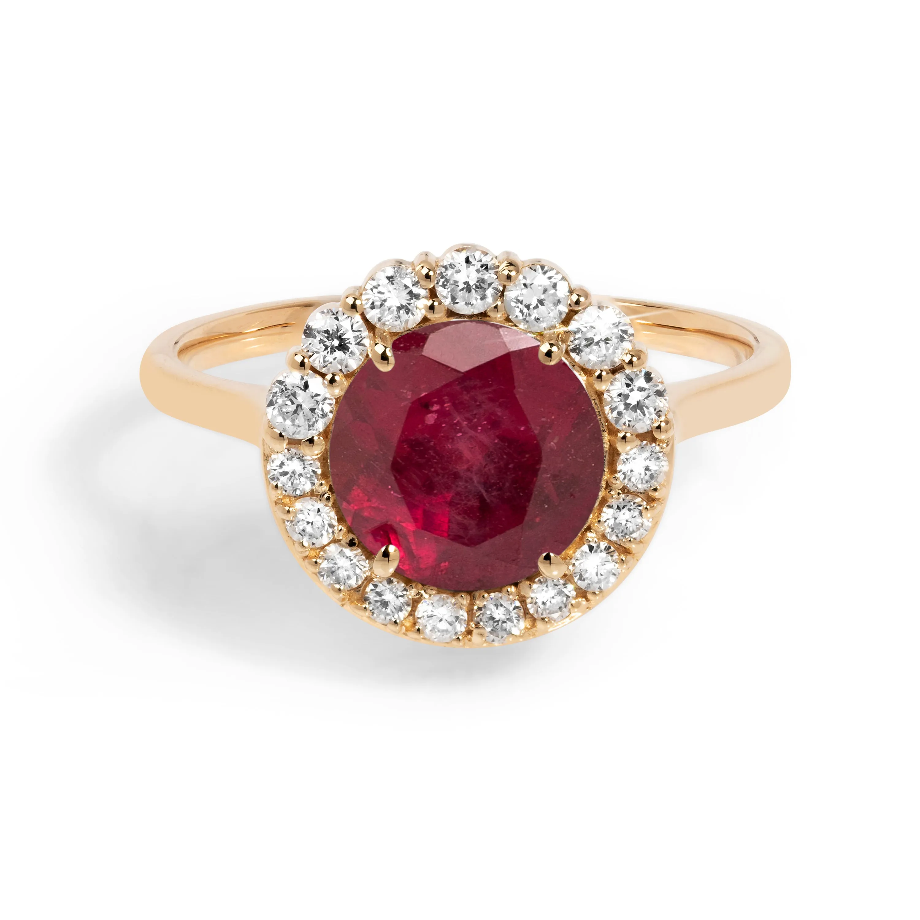 Aureola Ruby Ring