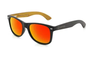 Banoptics Timeless Wayfarer Stealth - Red lens NO CASE