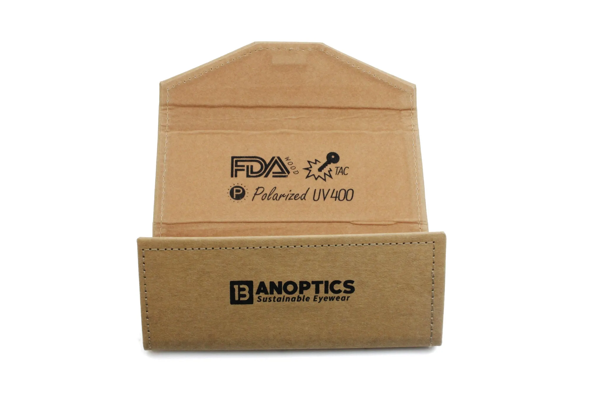 Banoptics Timeless Wayfarer Stealth - Red lens NO CASE