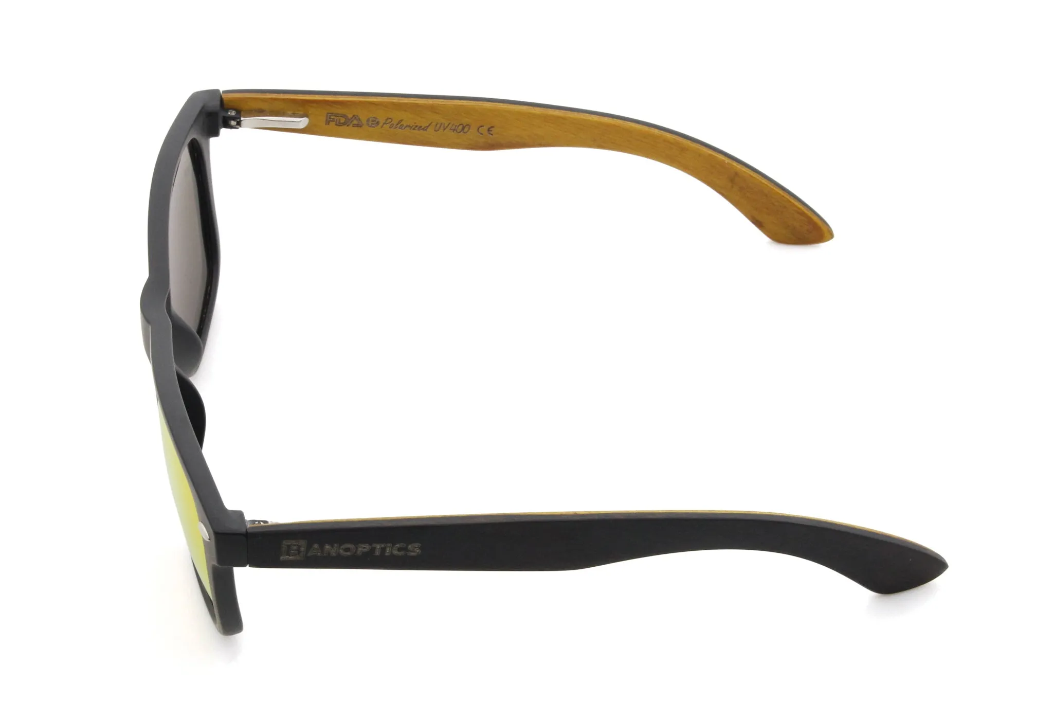 Banoptics Timeless Wayfarer Stealth - Red lens NO CASE