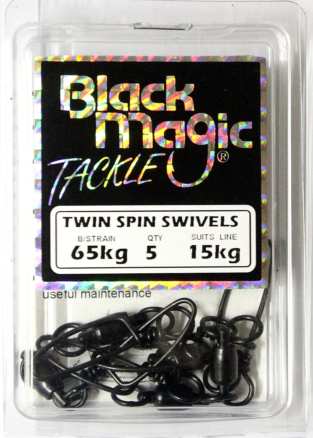 Black Magic Twin Spin Swivels