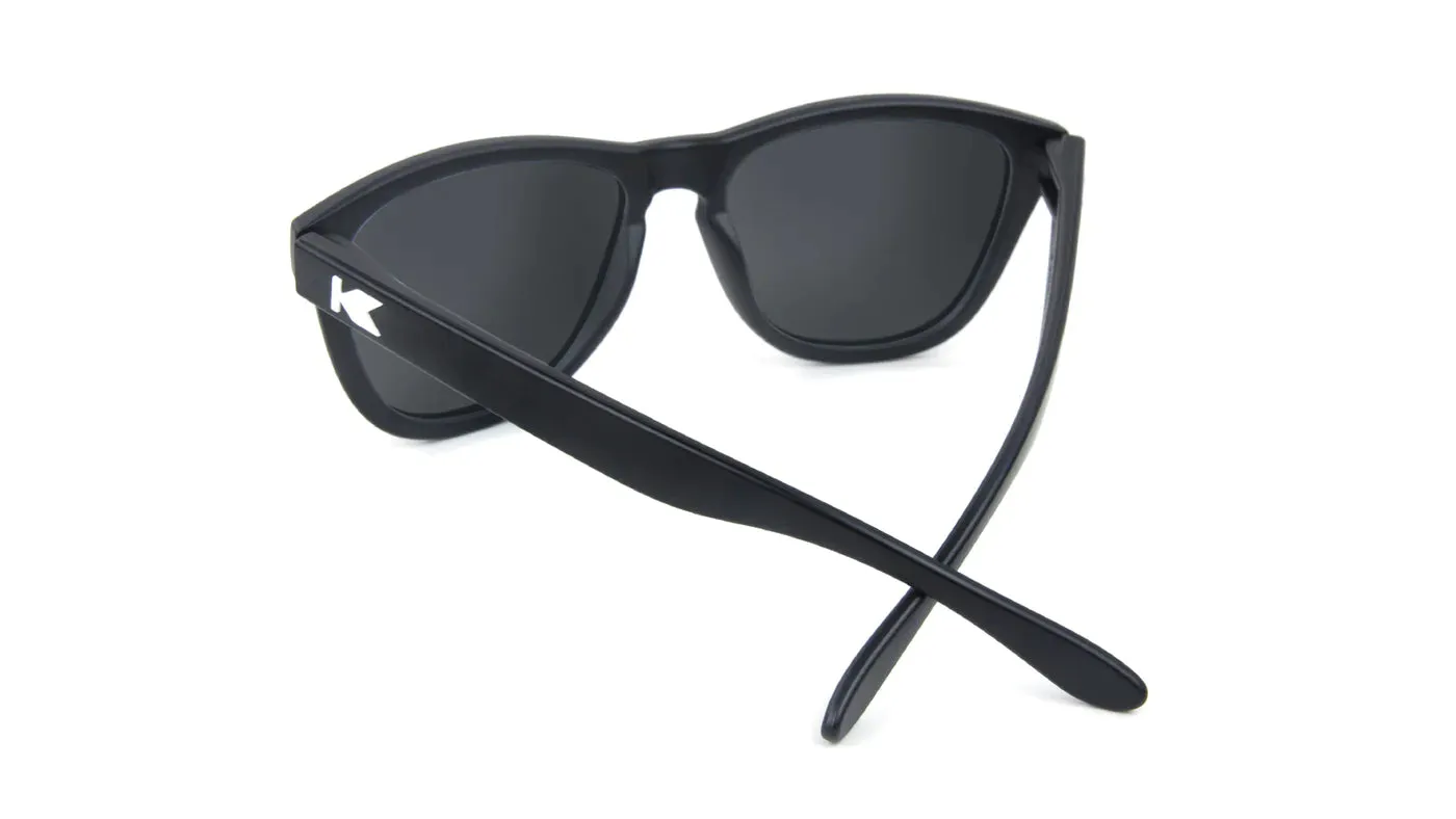 Black on Black / Smoke Premiums Sport Sunglasses