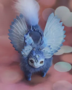 Blue angel dragon
