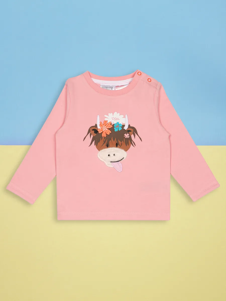 Bonnie Highland Cow Top