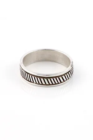 Bruce Morgan Sterling Silver Band (Size 11 ½)