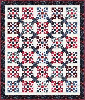 Bursting with Courage Batik Quilt Kit