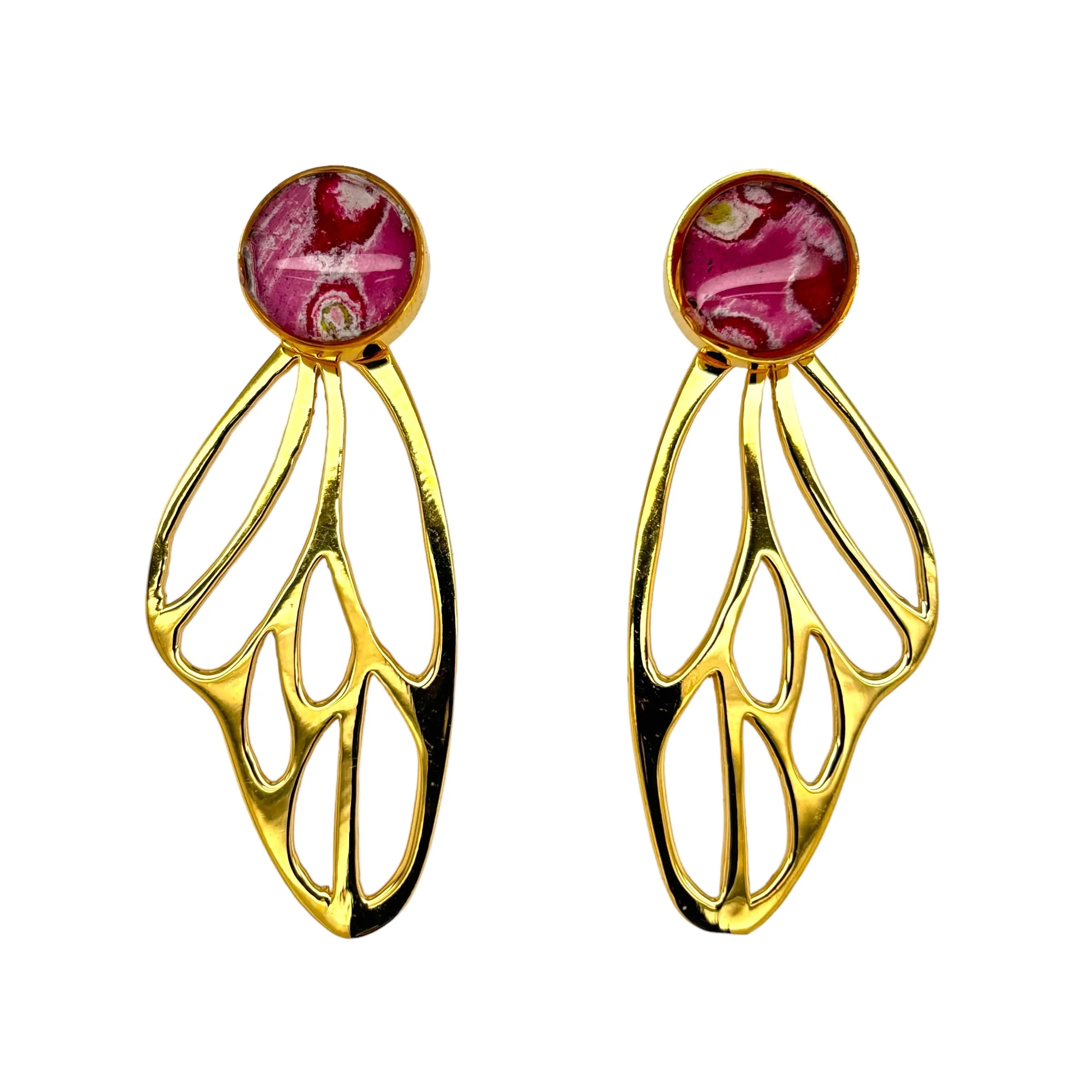 Callie Butterfly Earrings | Gold