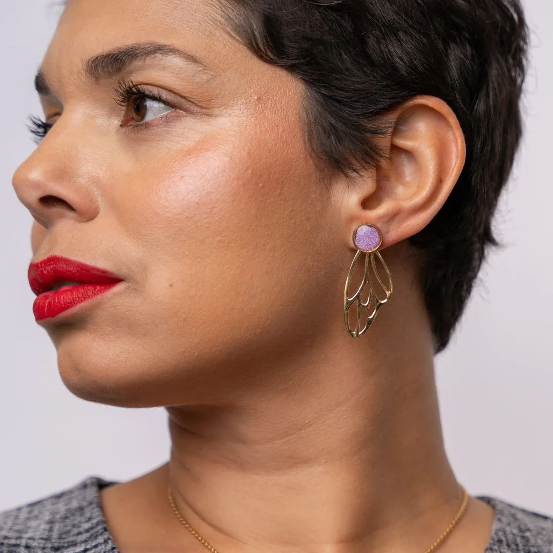Callie Butterfly Earrings | Gold