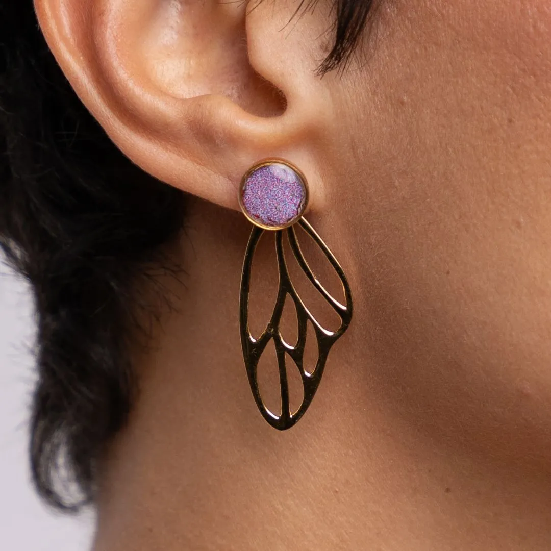 Callie Butterfly Earrings | Gold