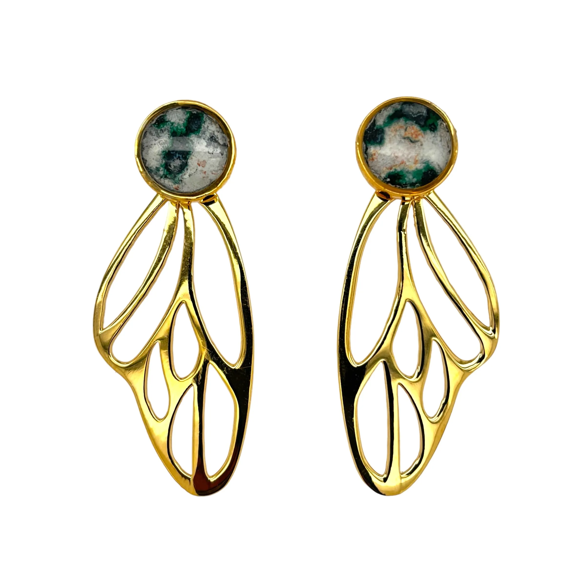 Callie Butterfly Earrings | Gold
