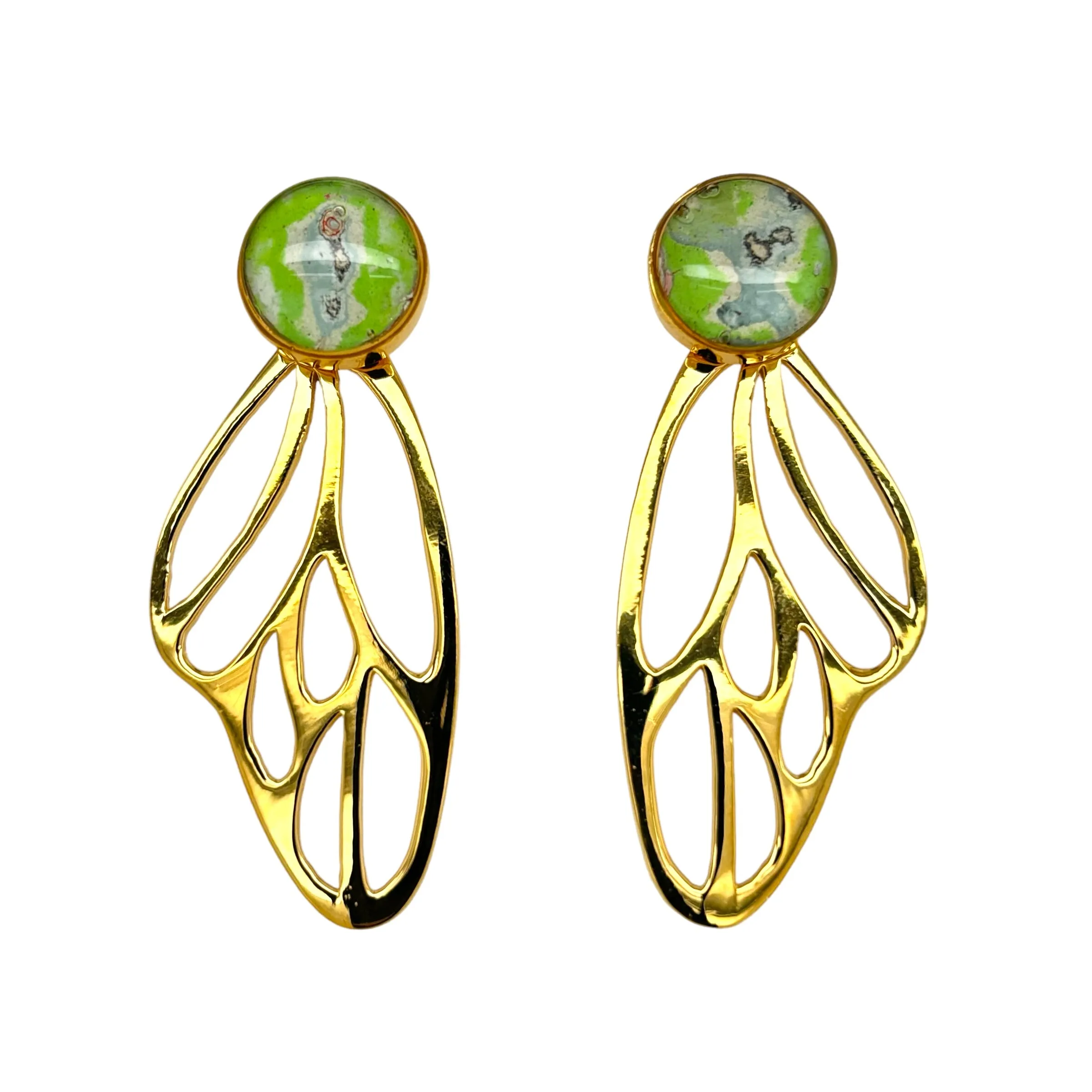 Callie Butterfly Earrings | Gold