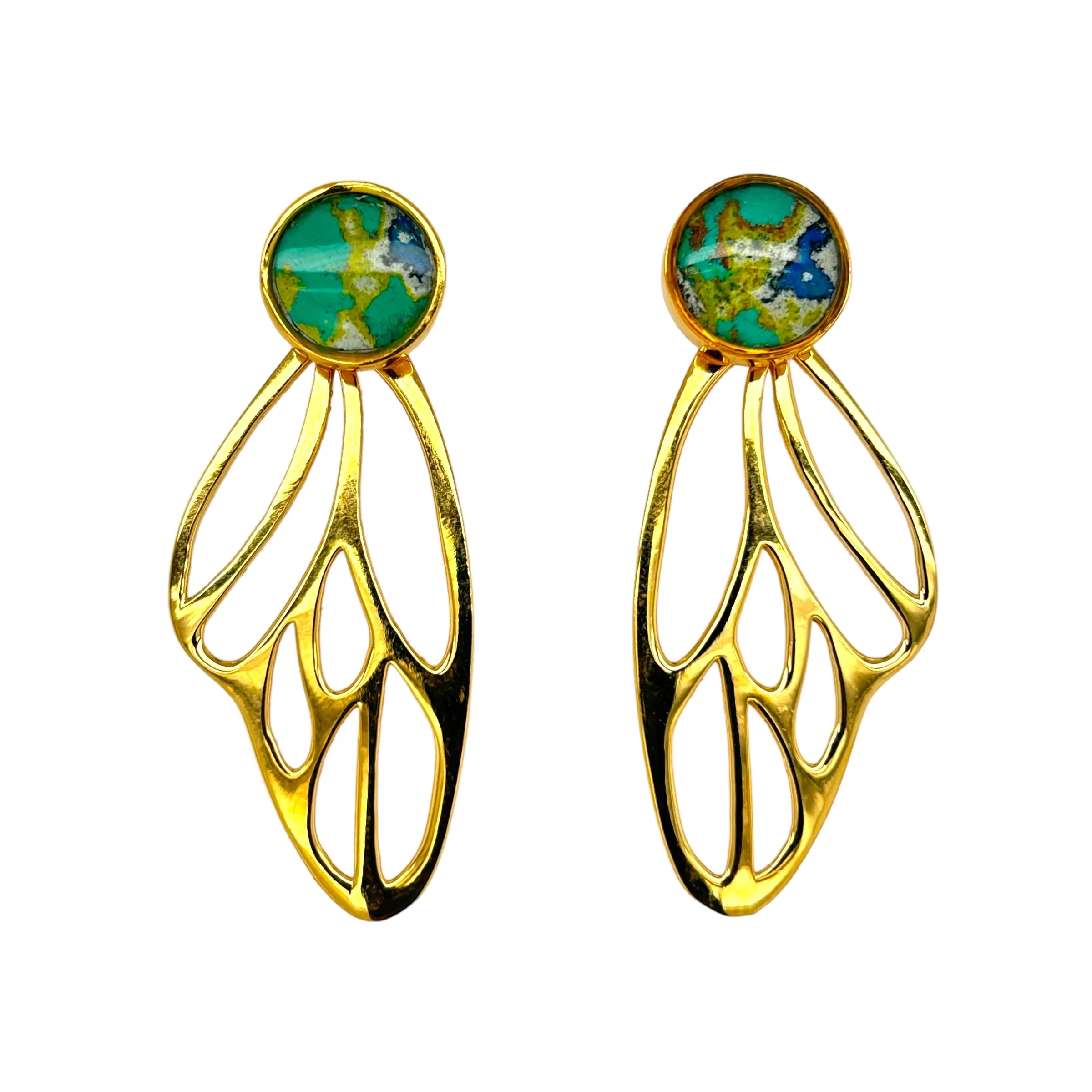 Callie Butterfly Earrings | Gold