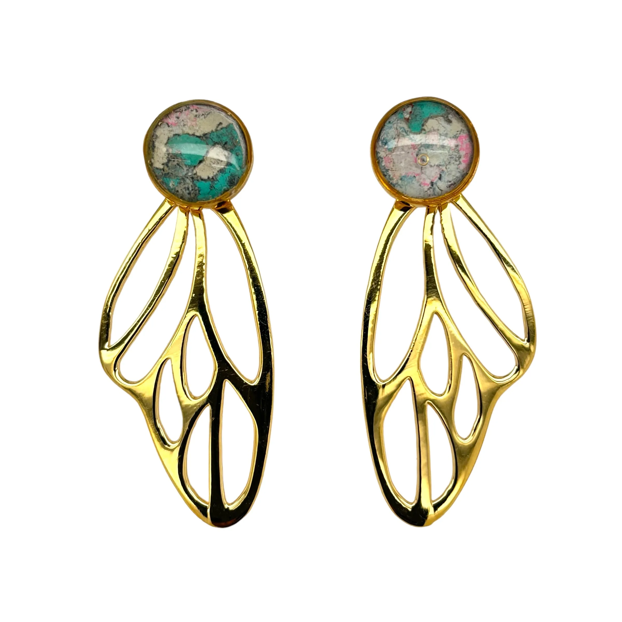 Callie Butterfly Earrings | Gold