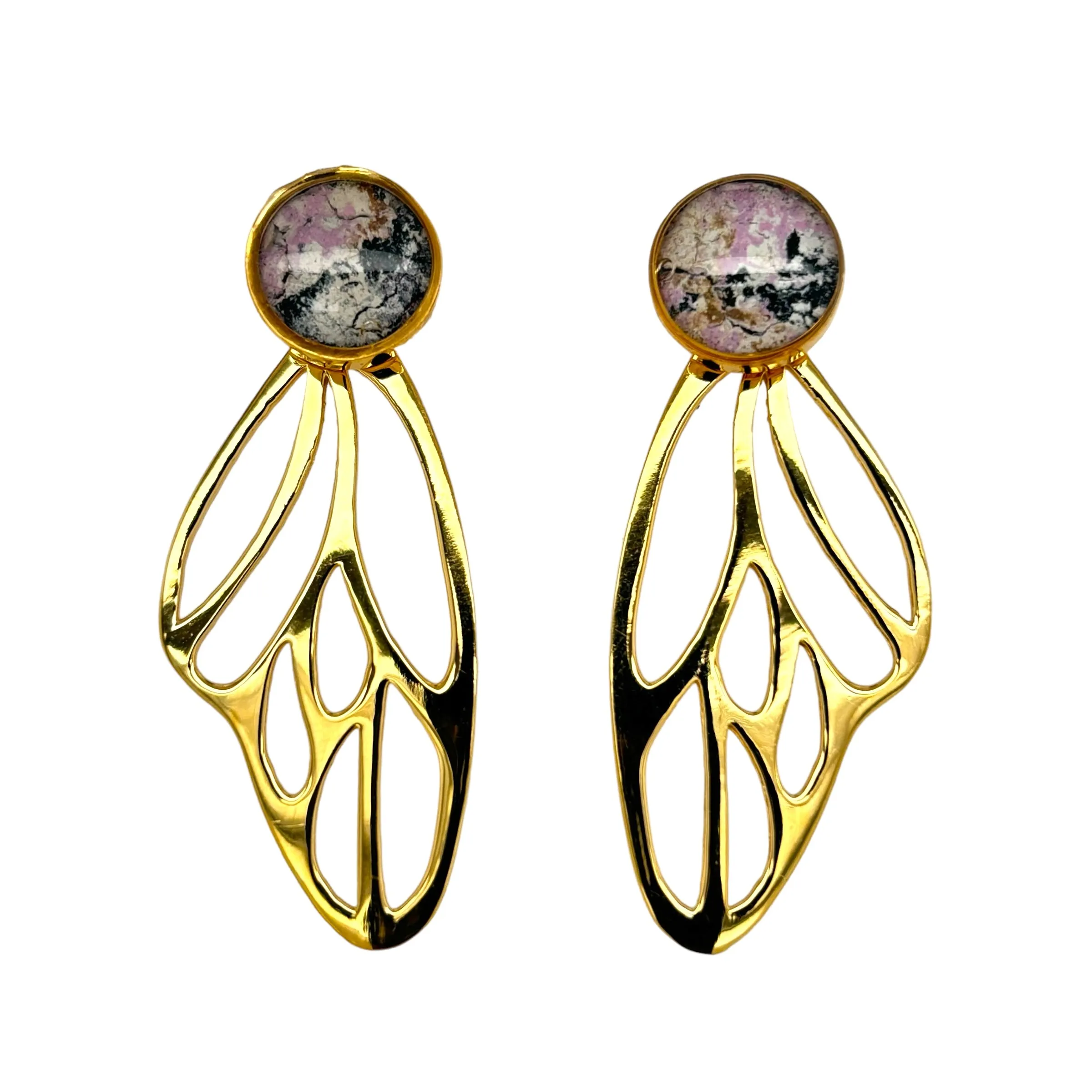 Callie Butterfly Earrings | Gold