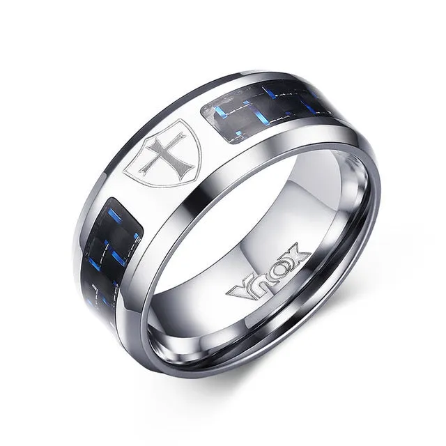 Carbon Fiber Ring For Man Engraved