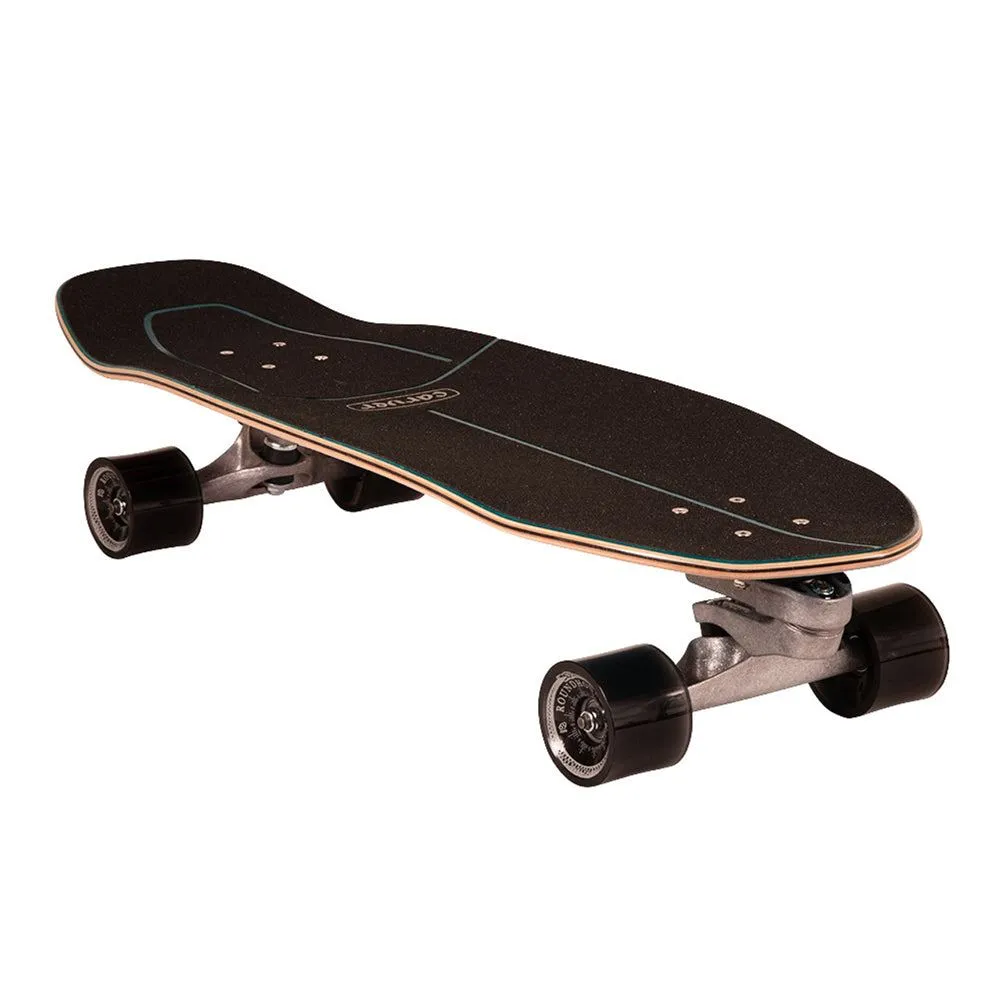 Carver JOB Blue Tiger Surfskate Cruiser Skateboard C7 - 10.25" x 31"