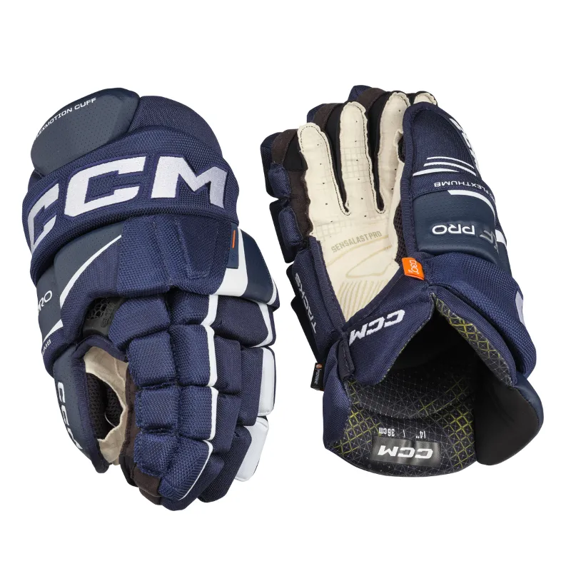CCM Tacks XF Pro Hockey Gloves - Senior