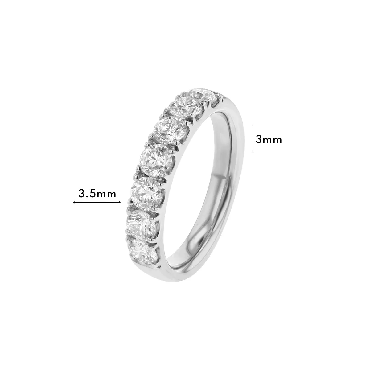 Classic 7-Stone Diamond Band