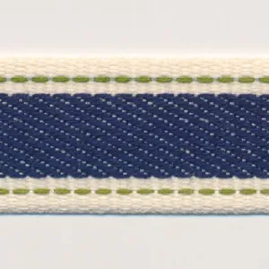 Cotton Denim Tape #5 Yellow Green