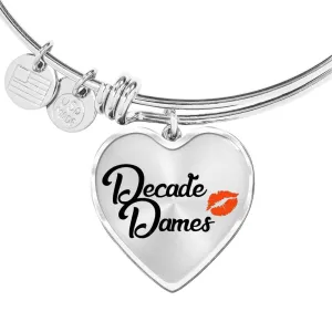 Decade Dames Bangle Bracelet 18K Gold Plated or Stainless Steel