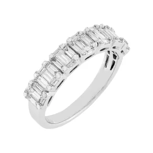 Diamond Baguette Ring 14K