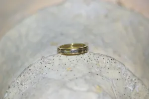 Diamond Baguette Wedding Band