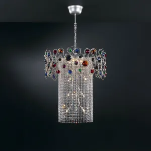 Diamond Round Chandelier