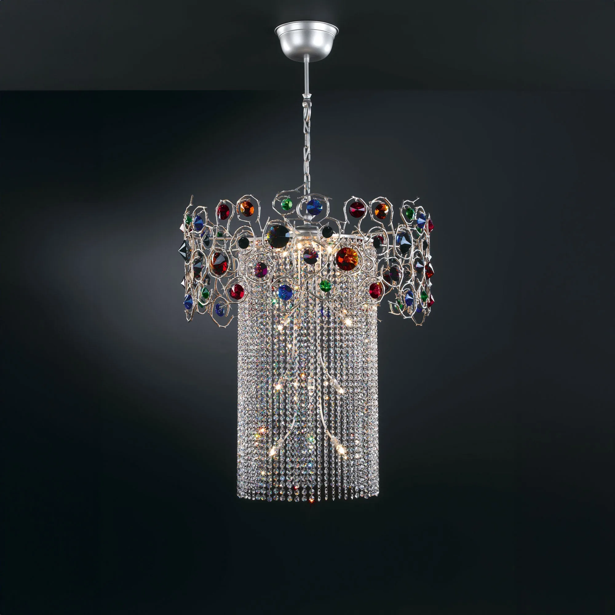 Diamond Round Chandelier
