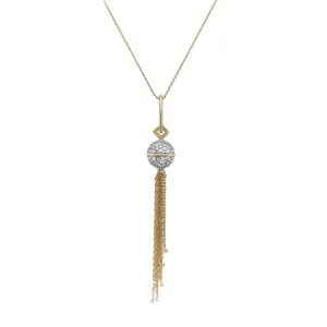 Diamond Sphere Necklace