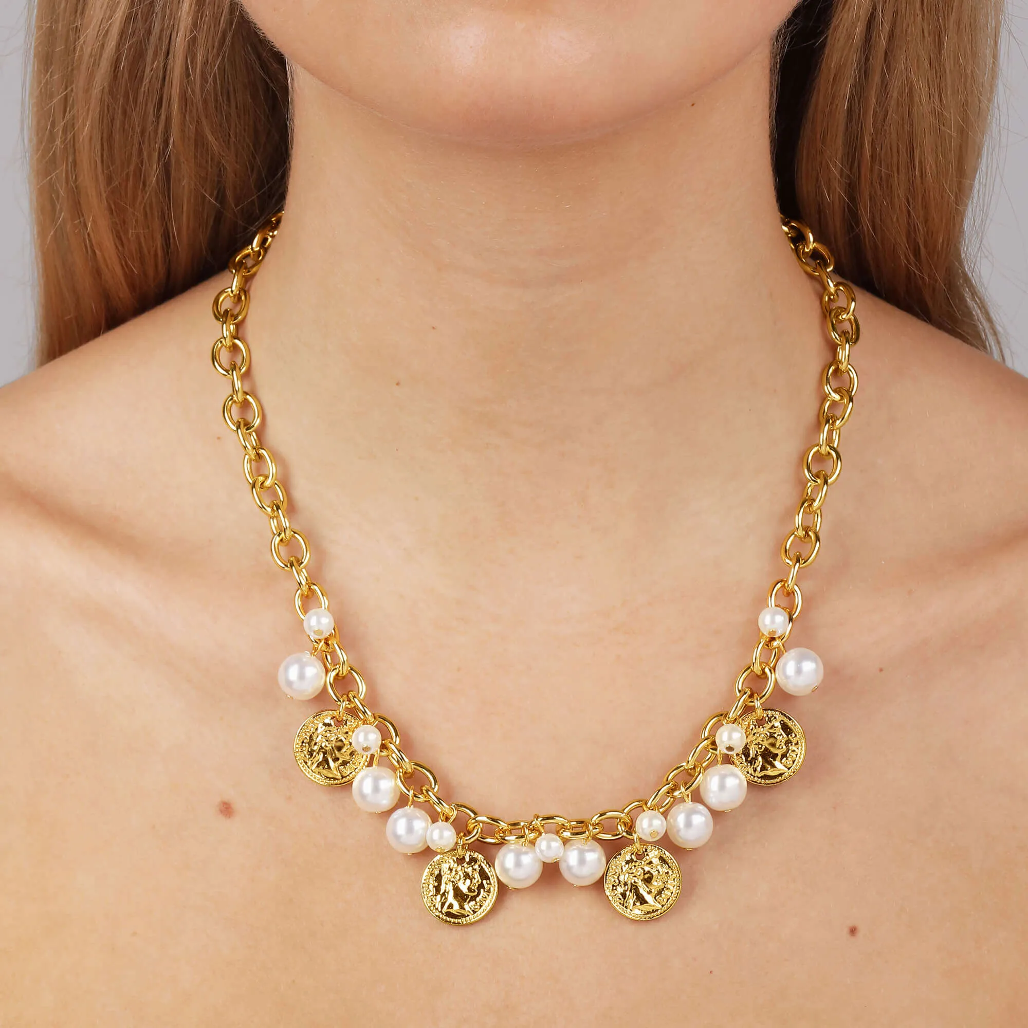 Dyrberg Kern Penelope Gold Necklace
