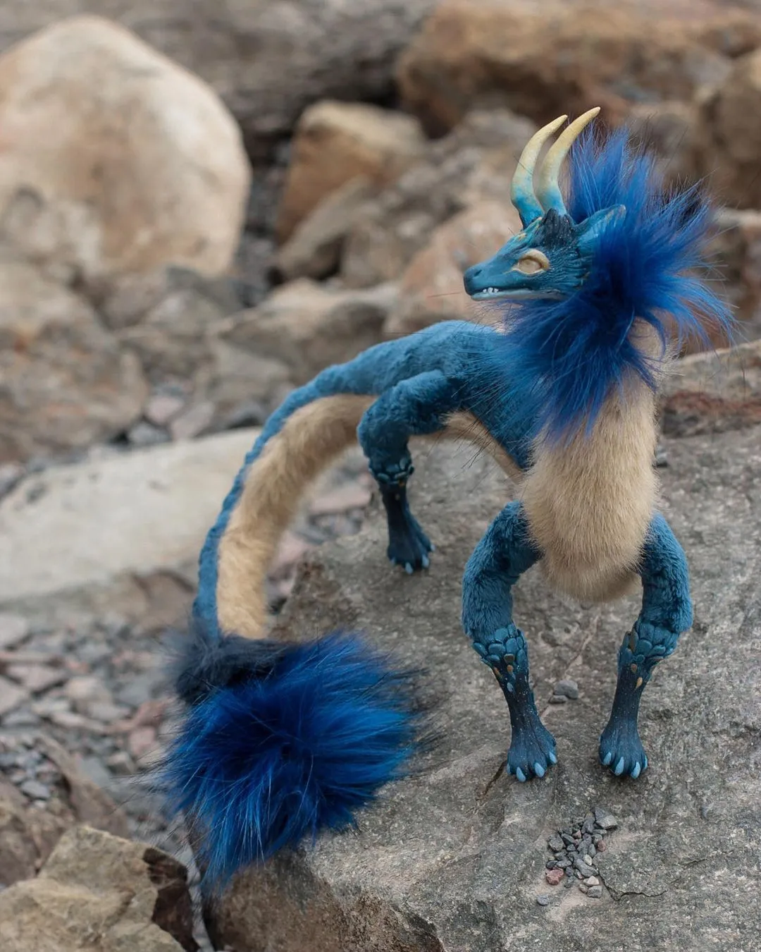 Eel dragon – Blue