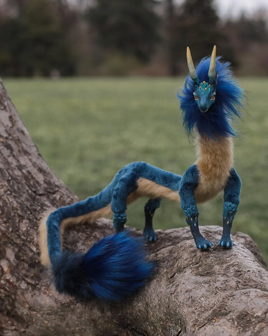 Eel dragon – Blue