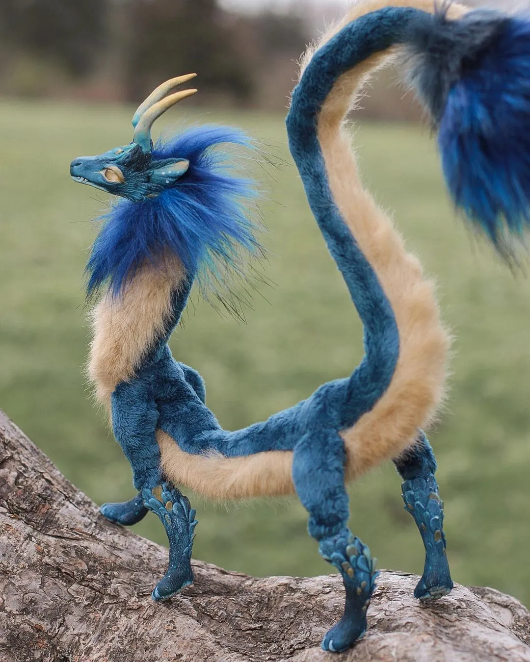 Eel dragon – Blue