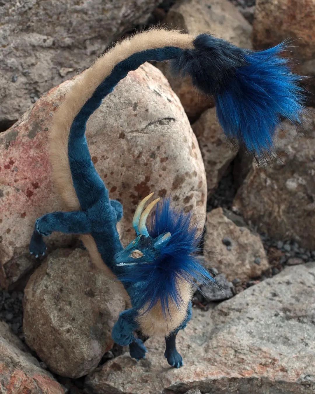 Eel dragon – Blue