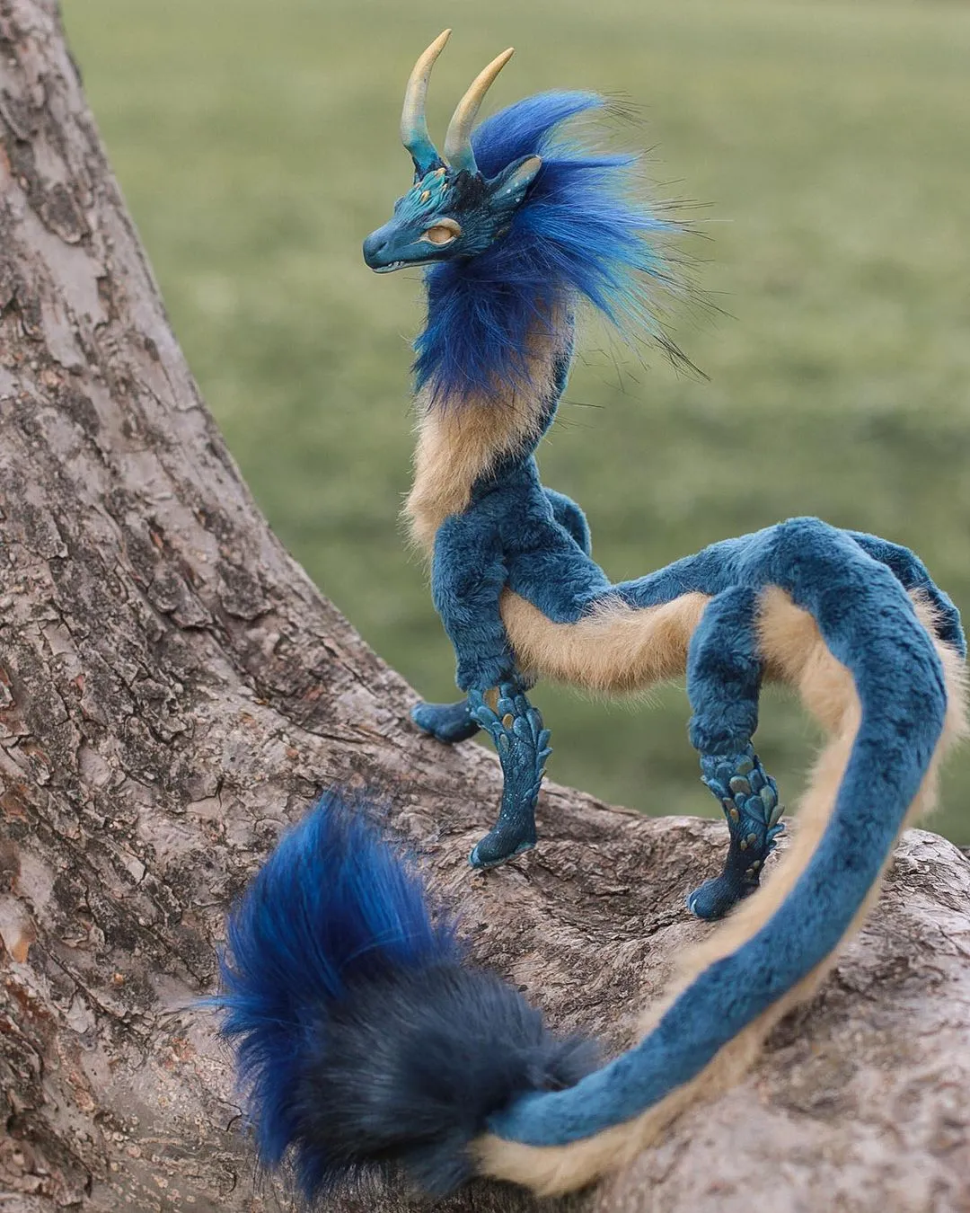 Eel dragon – Blue