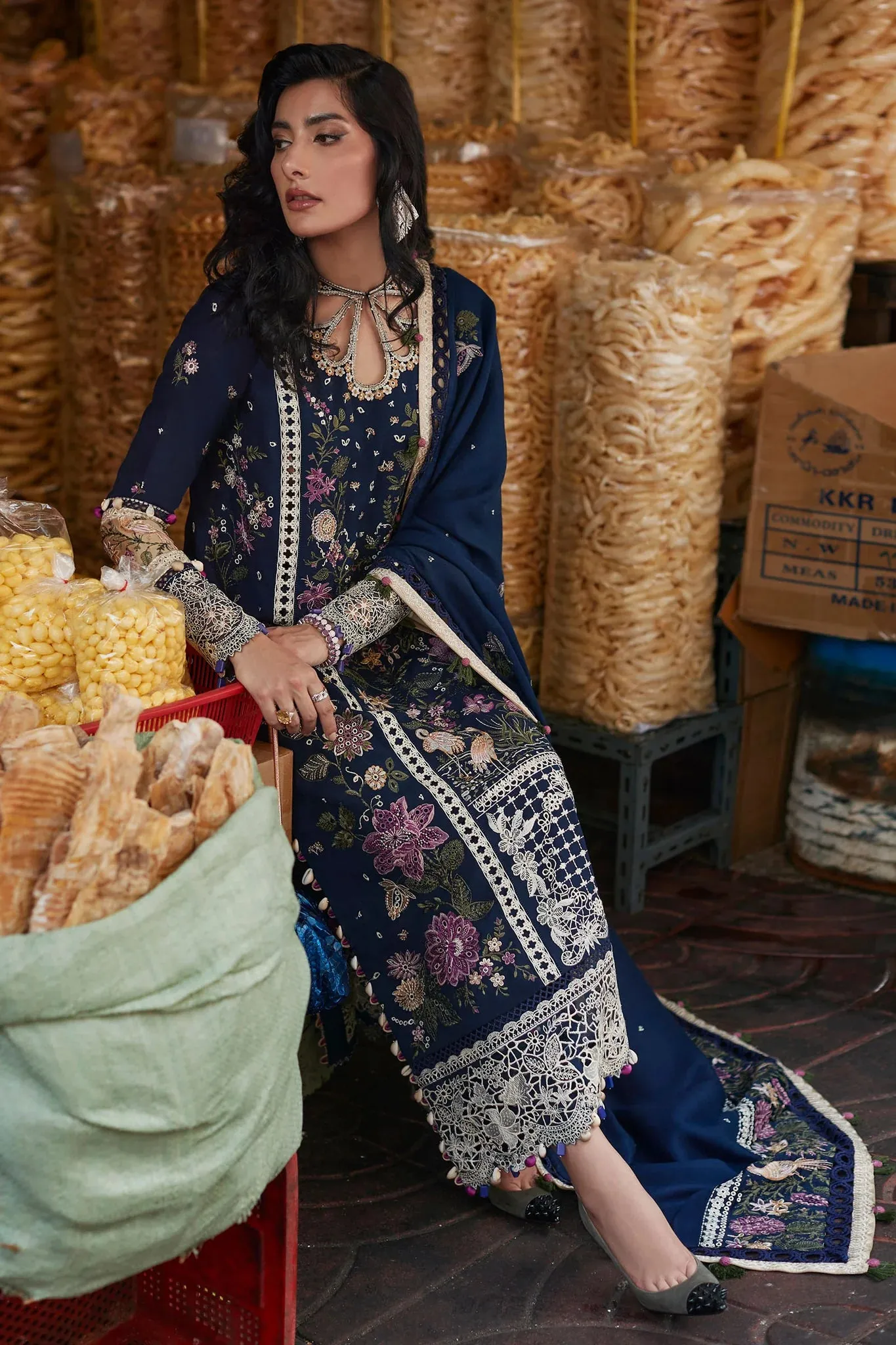 Elan Luxury Lawn Embroidered Collection DARIEN EL 04
