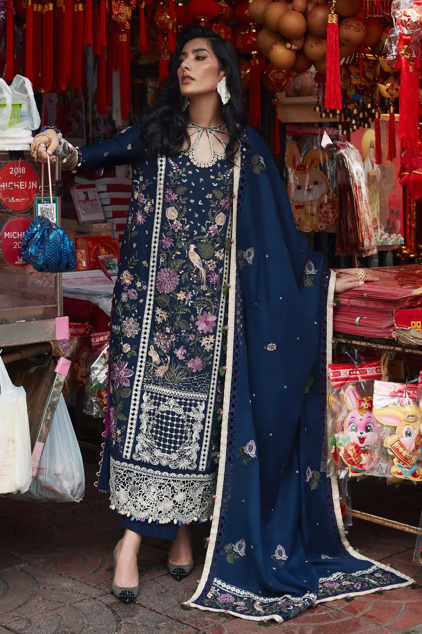 Elan Luxury Lawn Embroidered Collection DARIEN EL 04