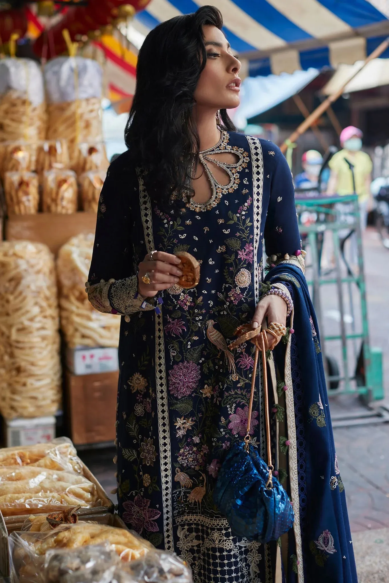 Elan Luxury Lawn Embroidered Collection DARIEN EL 04