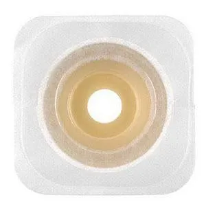 Esteem synergy® Convex Durahesive® Skin Barrier, 4" x 4" (10cm x 10cm) White, Moldable Stoma Opening 1/2" - 7/8" (13mm - 22mm) - Box of 10