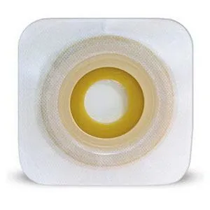 Esteem synergy® Stomahesive® Skin Barrier, 5" x 5" (12.5cm x 12.5cm) White, Moldable Stoma Opening 1-1/4" - 1-3/4" (33mm - 45mm) - Box of 10
