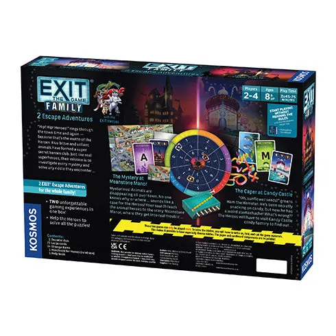 Exit the Game Family - 2 Escape Adventures (2-in-1 Bundle)