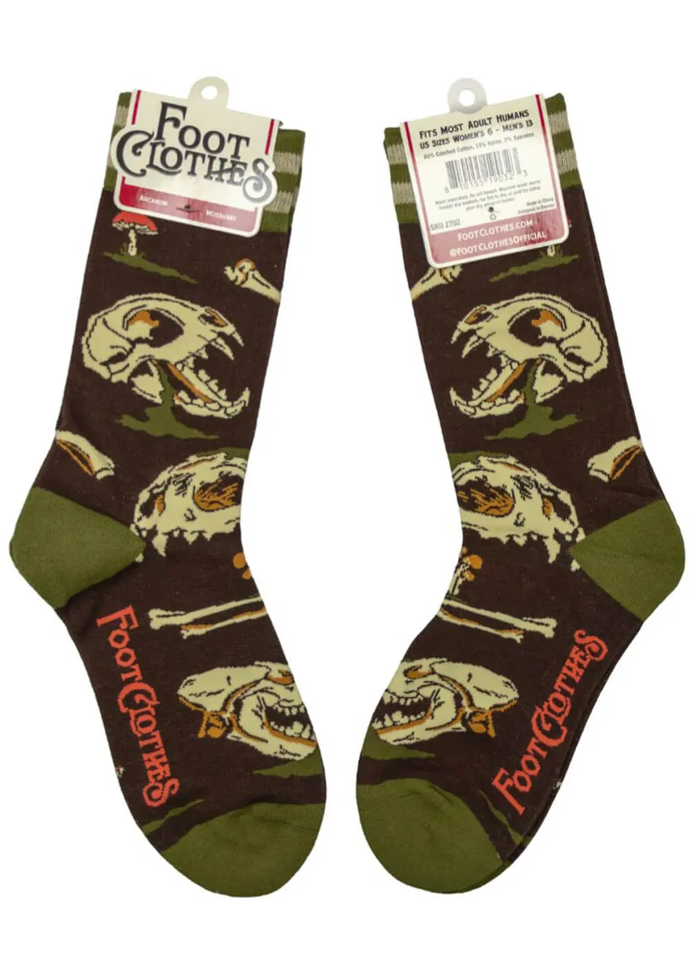 FootClothes Mossuary Socks Green